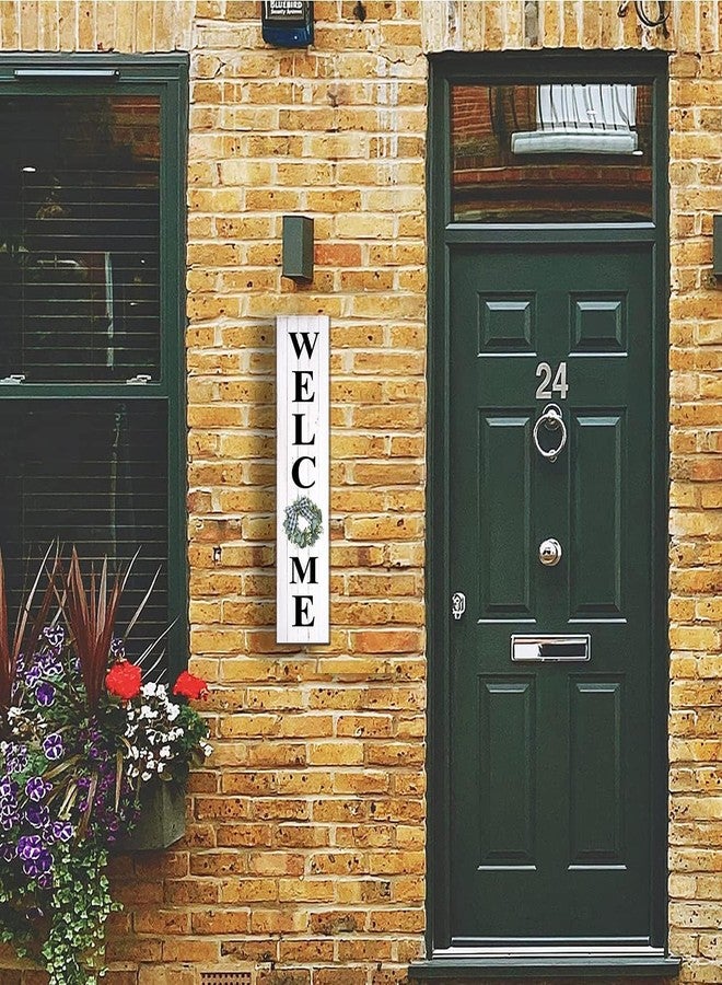Agriism Welcome to The Nut House Wood Sign,Funny Front Porch Signs,Rustic Farmhouse Wall Decor for Living Room,Entryway Decor Wall,Squirrel Gifts 4x16 Inch(10x40 cm) - Image 5